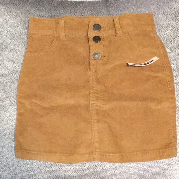 Old Navy Other - NWT Old Navy Girls Tan Corduroy Skirt